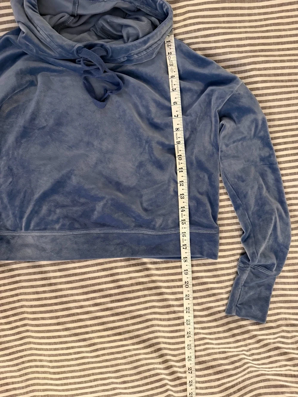 OFFLINE by Aerie Blue Velour Hoodie Jogger Set XS and XXSMatching Lounge Set